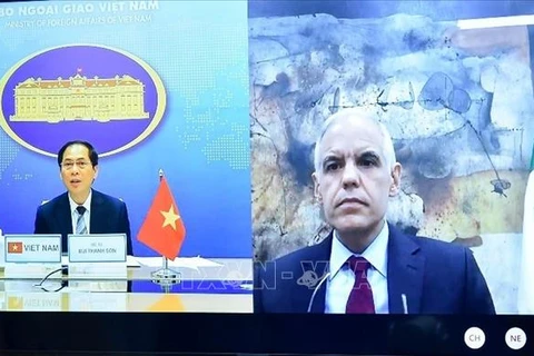 越南与墨西哥两国外交部副部长举行线上会谈
