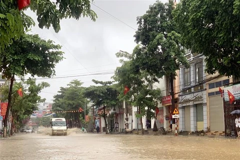 越南多地出现的暴雨天气造成人员和财产严重损失