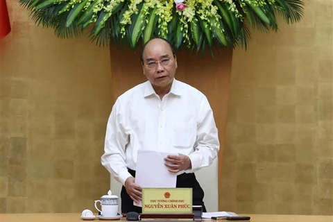 阮春福总理主持召开政府立法工作专题会议