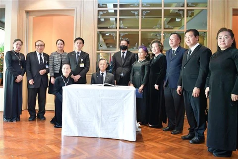 原越共中央总书记黎可漂的吊唁仪式在泰国、印尼、缅甸、瑞士和希腊举行