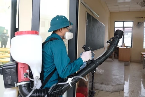 越南政府向各部门和地方发放消毒防疫化学品