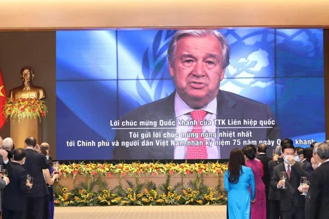 联合国秘书长安东尼奥·古特雷斯： 越南为支持可持续和平作出重要贡献 