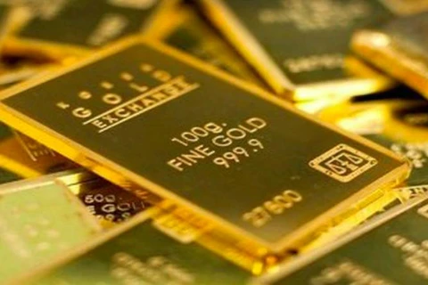 9月4日上午越南国内黄金价格保持在5700万越盾左右
