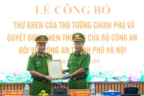 越南政府总理阮春福致信表彰河内公安
