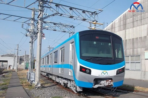 胡志明市地铁一号线首列车预计将于2020年10月抵达胡志明市