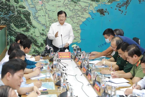 政府副总理郑廷勇：秉承“四个就地”精神部署防范应对台风“红霞”的措施