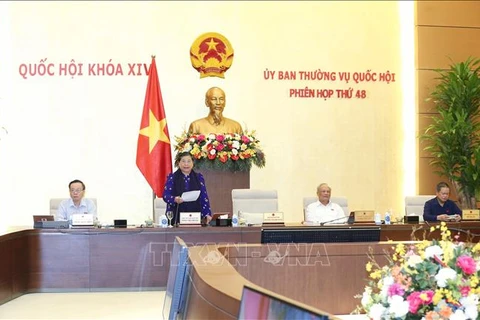  越南国会常委会第48次会议落下帷幕