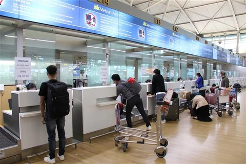韩国仁川至越南河内商业航班正式恢复运营