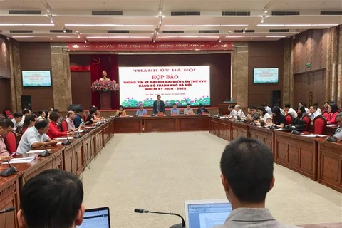 迎接党的十三大：越共河内市第十七次代表大会各项准备工作就绪 