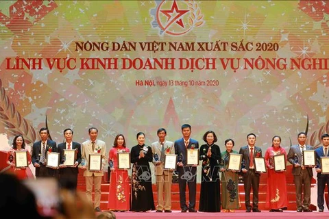 越南63名优秀农民受表彰