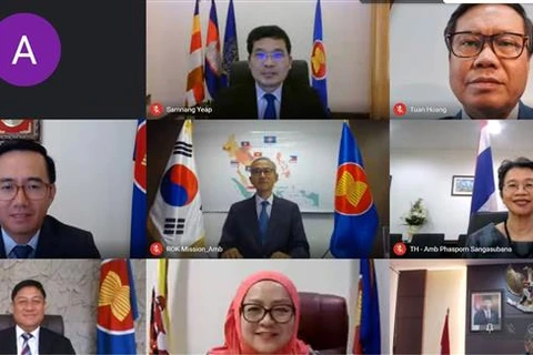 东盟-韩国联合合作委员会会议以视频形式举行