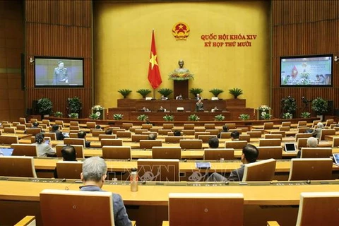 越南第十四届国会第十次会议新闻公报（第二号）
