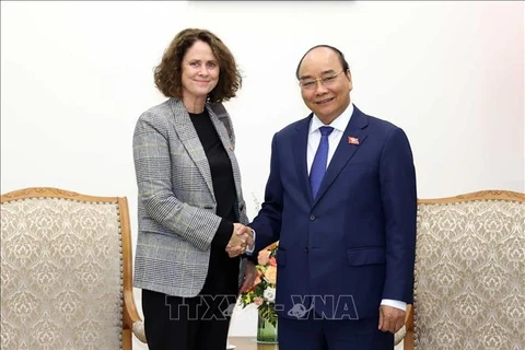 越南政府总理阮春福会见世界银行驻越南首席代表特克