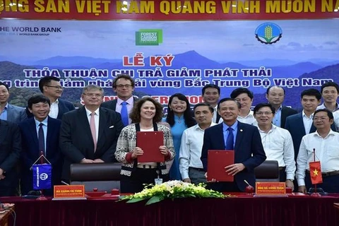 越南与世行签署中部以北地区减排量购买协议