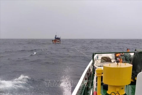 平定省26名渔民失踪事件：在海上遇险的3名渔民成功获救