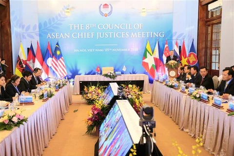 东盟首席法官理事会第八次会议开幕