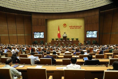 越南第十四届国会第十次会议讨论《禁毒法》（修正案）