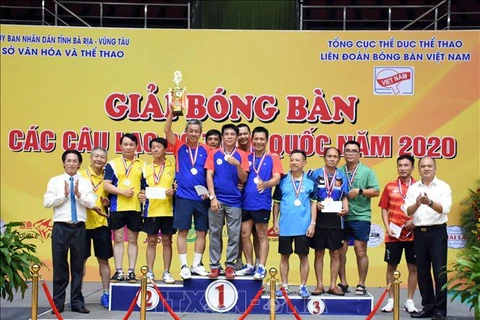 2020年越南乒乓球俱乐部比赛圆满落幕