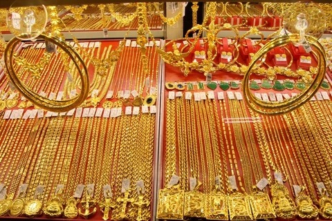 25日上午越南国内黄金价格持续下跌