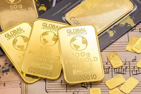 越南国内市场黄金价格高于国际每两近400万越盾