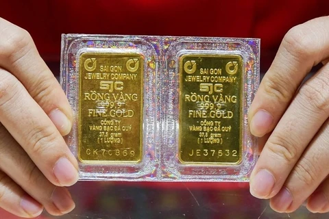 15日越南国内市场黄金价格保持稳定 