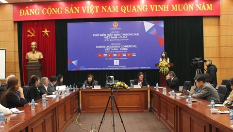 越南—古巴贸易协定知识普及研讨会在河内举行