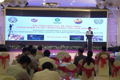 东南亚地区渔业社会责任实践对话在庆和省举行