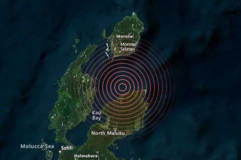 印度尼西亚发生5.9级地震