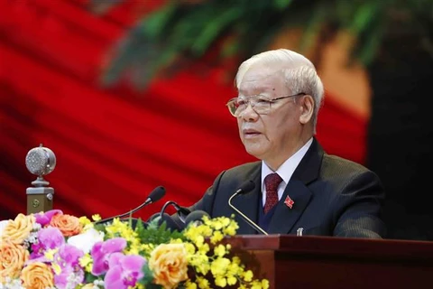 越南共产党第十三次全国代表大会隆重开幕