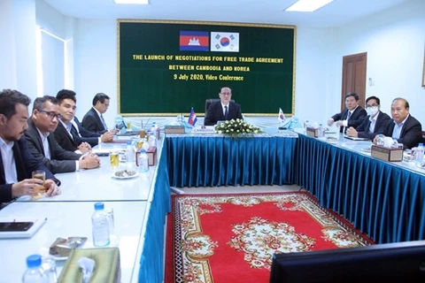 韩柬在七月谈判后达成自由贸易协定