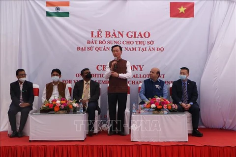 新德里向越南驻印度大使馆移交300平方米额外使馆用地
