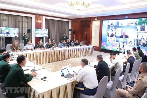 东盟国防高级官员工作组扩大会议以视频方式召开