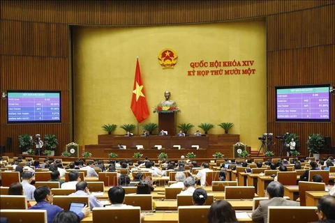 越南第十四届国会第十一次会议：继续健全国会、政府领导班子