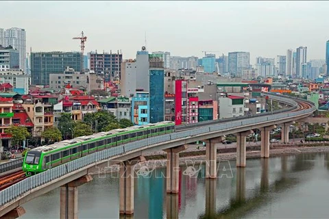 河内城市铁路吉灵-河东线预计于4月30日投入商业运行
