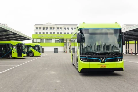VinBus开发的越南首个智能电动公交路线正式上线运营