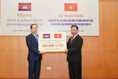 柬埔寨首相洪森向越共中央总书记阮富仲致感谢函