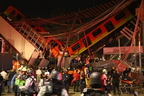 越南国家主席就墨西哥地铁12号线发生垮塌事故向墨西哥总统致慰问电
