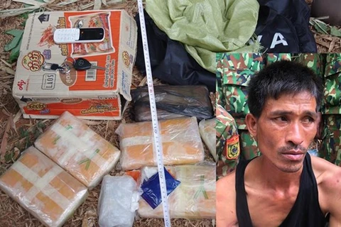 广治省逮捕将3.8万粒毒品运进越南的老挝犯罪嫌疑人