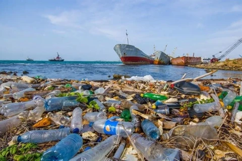 东盟国家代表参加减少亚太地区塑料污染创新挑战赛