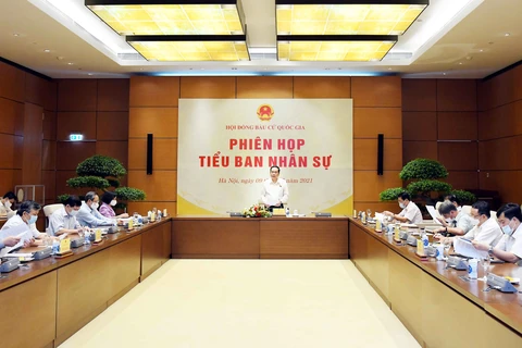越南国家选举委员会人事小组召开第四次会议