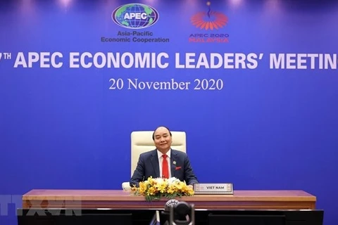 越南国家主席阮春福出席亚太经合组织领导人非正式会议：合作共度危机 加快复苏
