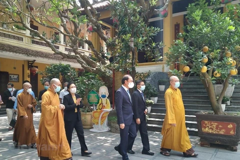 越南佛教协会呼吁全国僧尼和佛教徒实施禁足措施 祈求平安 早日击退疫情