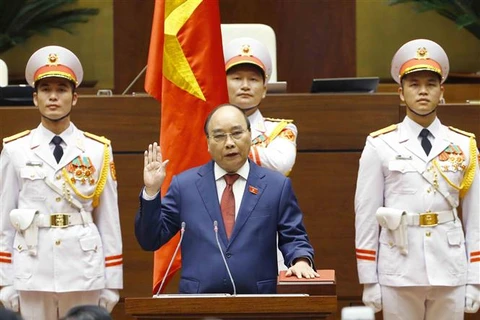 第十五届国会第一次会议：阮春福同志再次当选国家主席职务