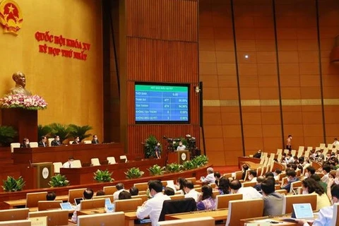 越南第十五届国会第一次会议：通过关于2021~2025年中期公共投资计划的决议