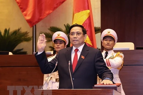柬埔寨首相洪森致信祝贺范明政被选为越南政府总理