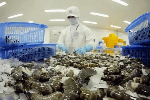 2021年越南虾类出口额有望达38-40亿美元
