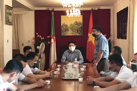 越南队已准备好参加在阿尔及利亚举行的2021年国际军事比赛