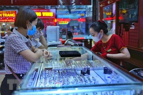 8月20日上午越南国内黄金价格保持不变
