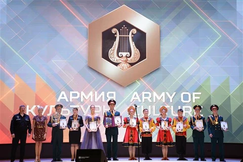 2021年国际军事比赛： 越南“创作竞演”项目参赛队获得许多奖项