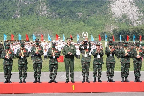 2021年国际军事比赛：越南和俄罗斯参赛队获得金牌